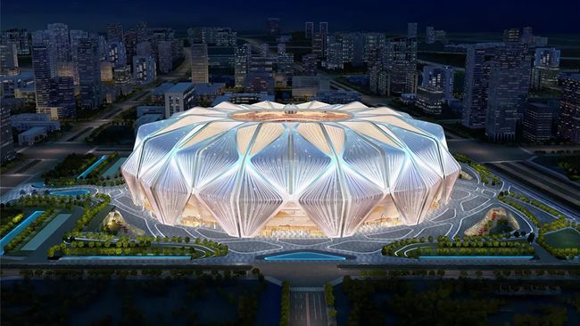 广州恒大足球场设计方案获广州市城市规划委员会全票通过(图)