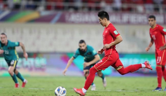 世预赛-武磊打进第19球排在国足现役球员射手榜第3