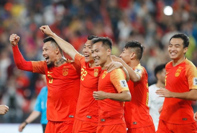 国足将迎来本届亚洲杯赛硬仗中韩过招提前进16强